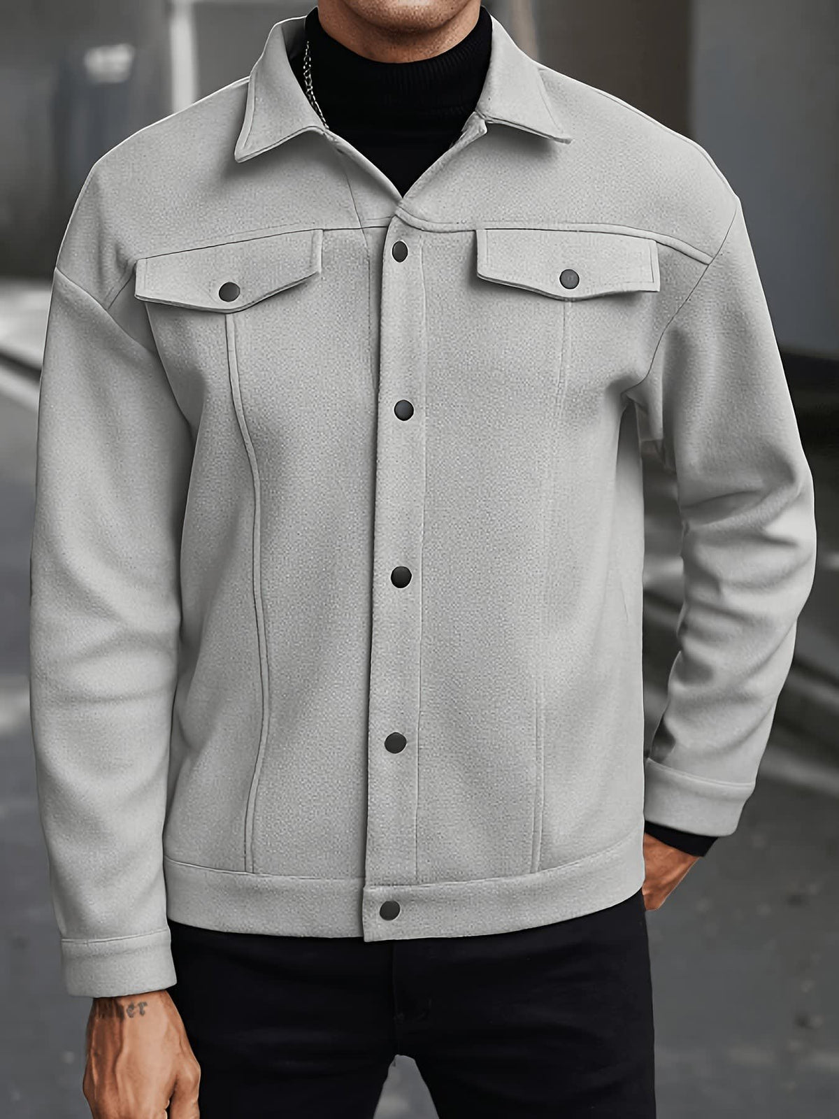 Dolan Snap Front Trucker Jacket