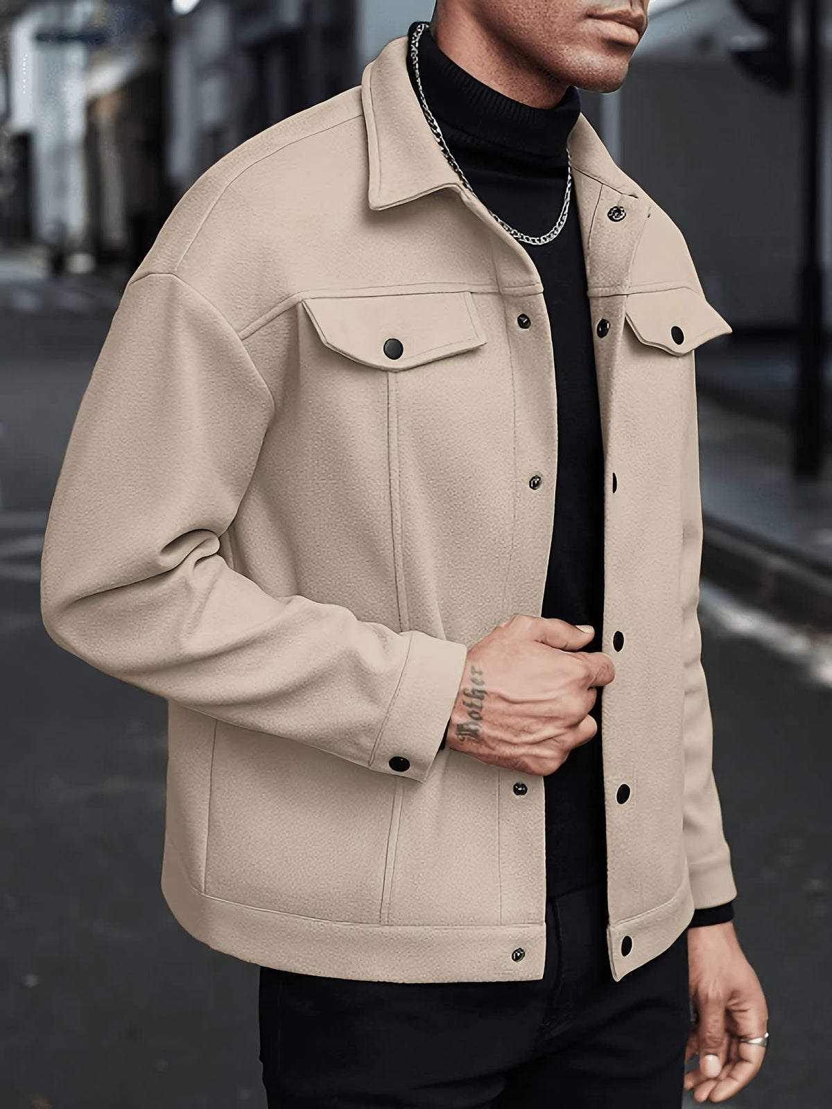 Dolan Snap Front Trucker Jacket