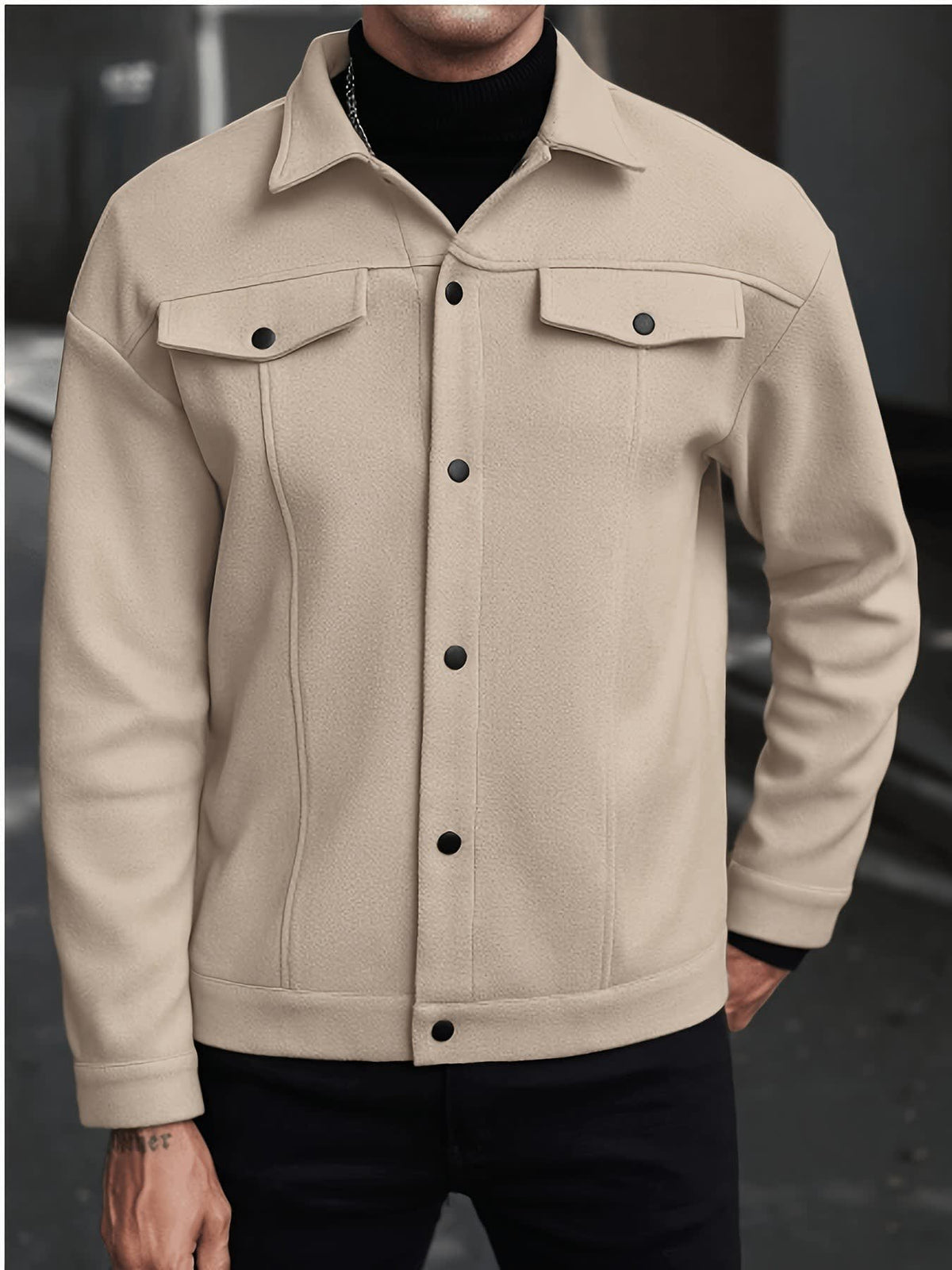 Dolan Snap Front Trucker Jacket