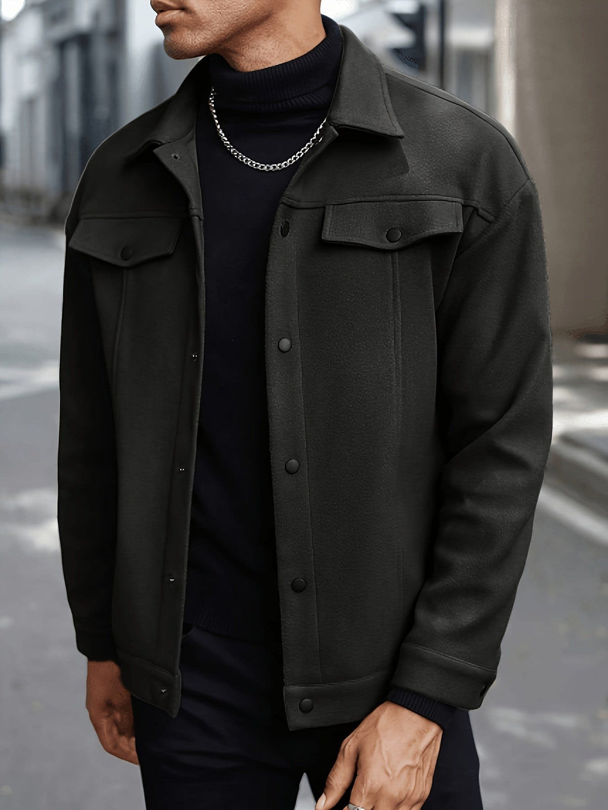 Dolan Snap Front Trucker Jacket