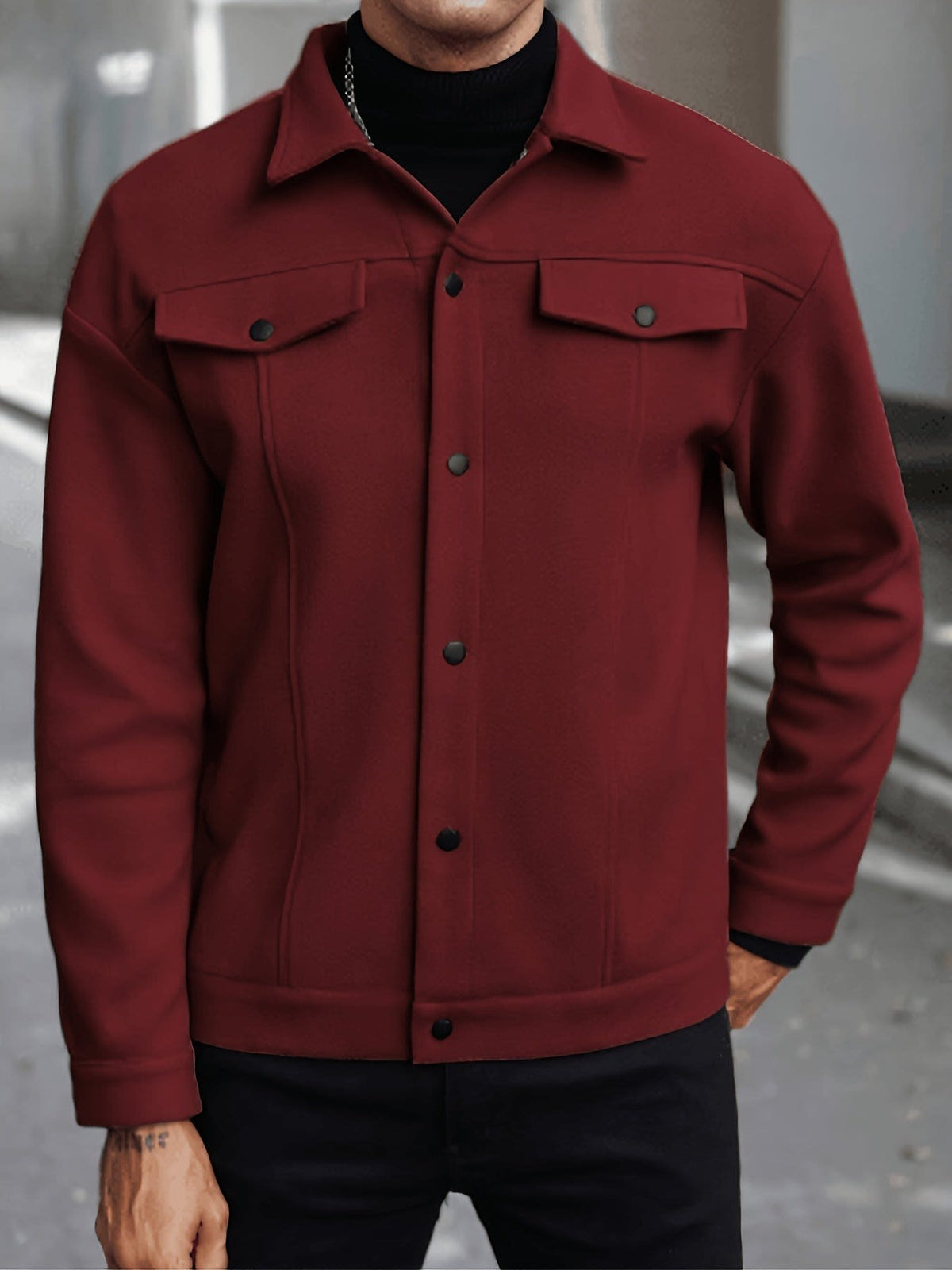 Dolan Snap Front Trucker Jacket