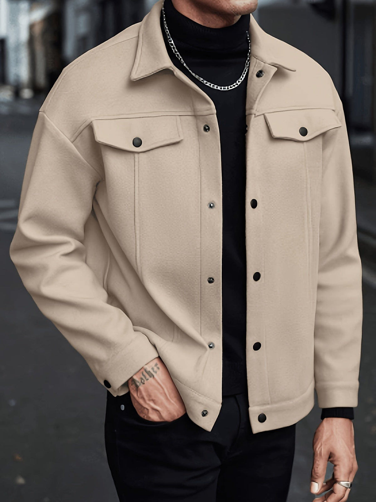 Dolan Snap Front Trucker Jacket