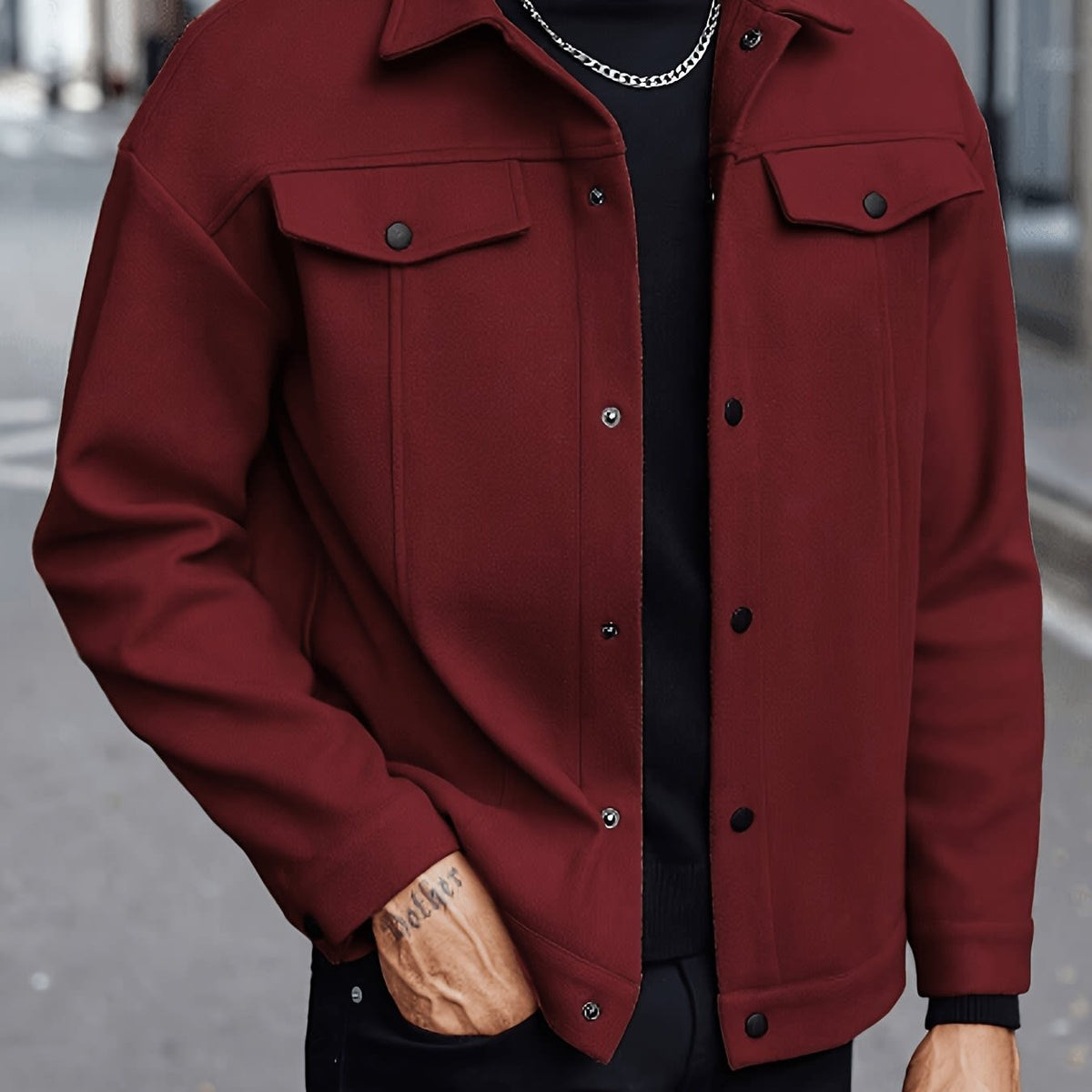 Dolan Snap Front Trucker Jacket