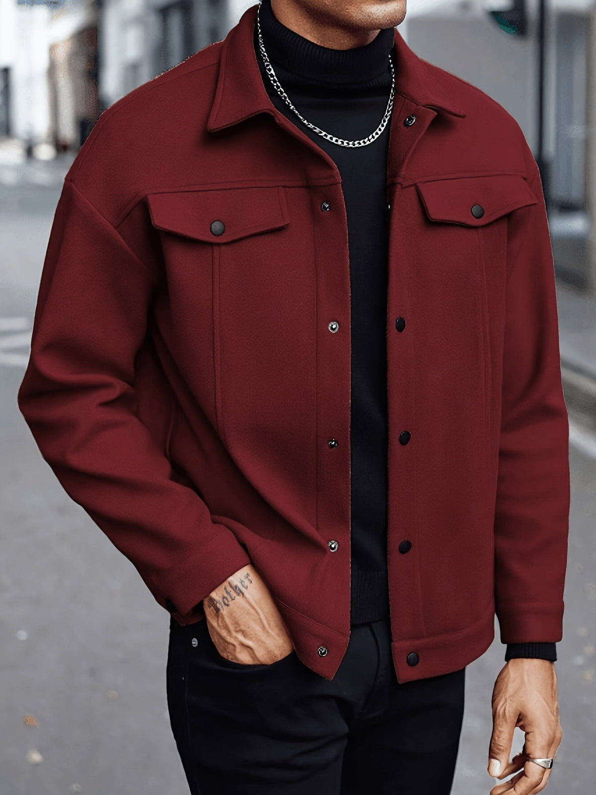 Dolan Snap Front Trucker Jacket