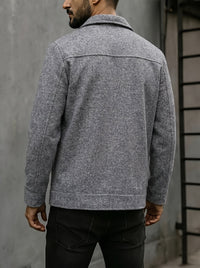 Dillon Brushed Grey Trucker Jacket