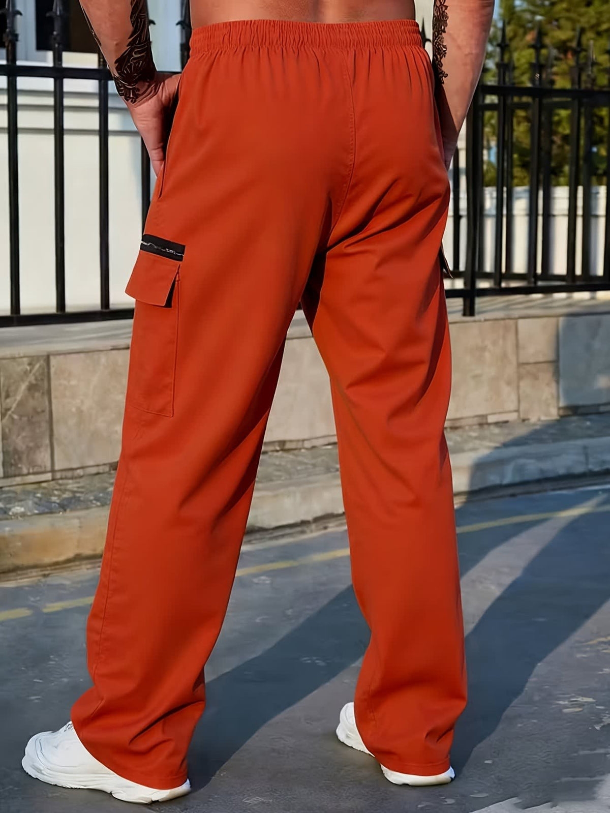 Balthazar Zip Pocket Cargo Trousers