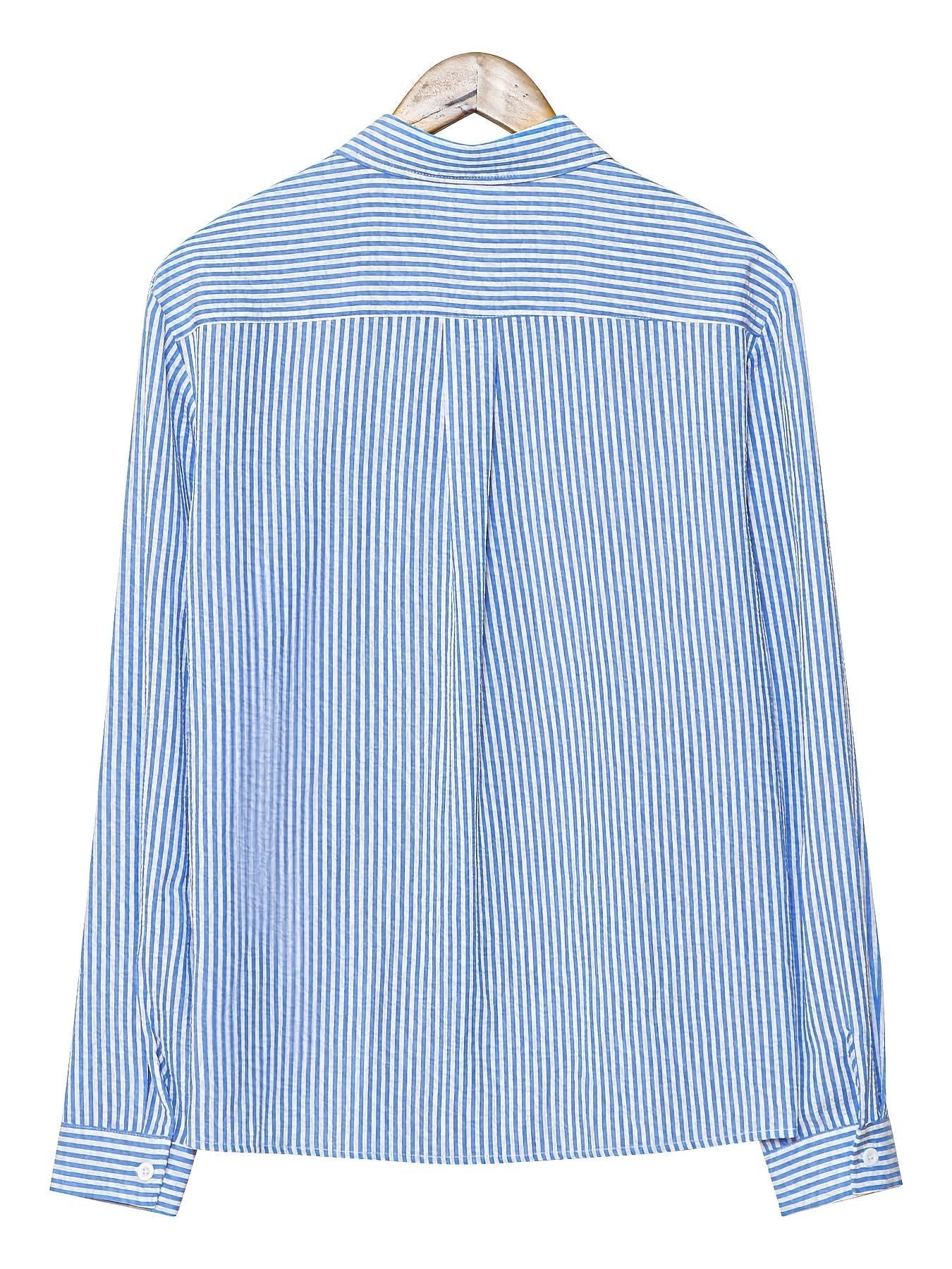 Lex Seersucker Stripe Long Sleeve Shirt_12