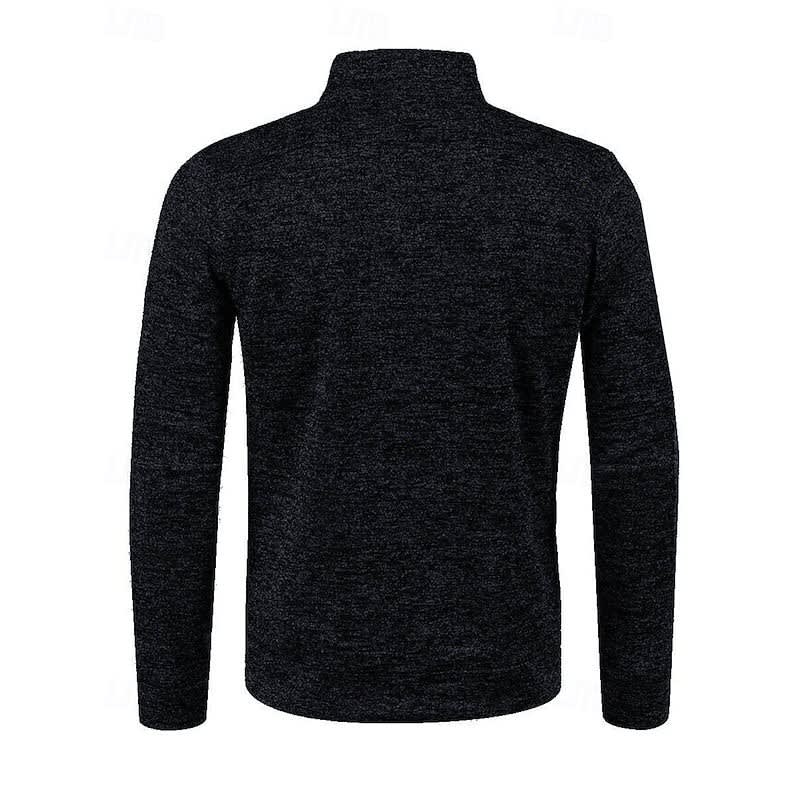 Gallagher Textured Knit Stand Collar Jacket_12