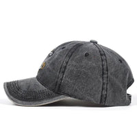 Reece Washed Cotton Anchor Baseball Cap