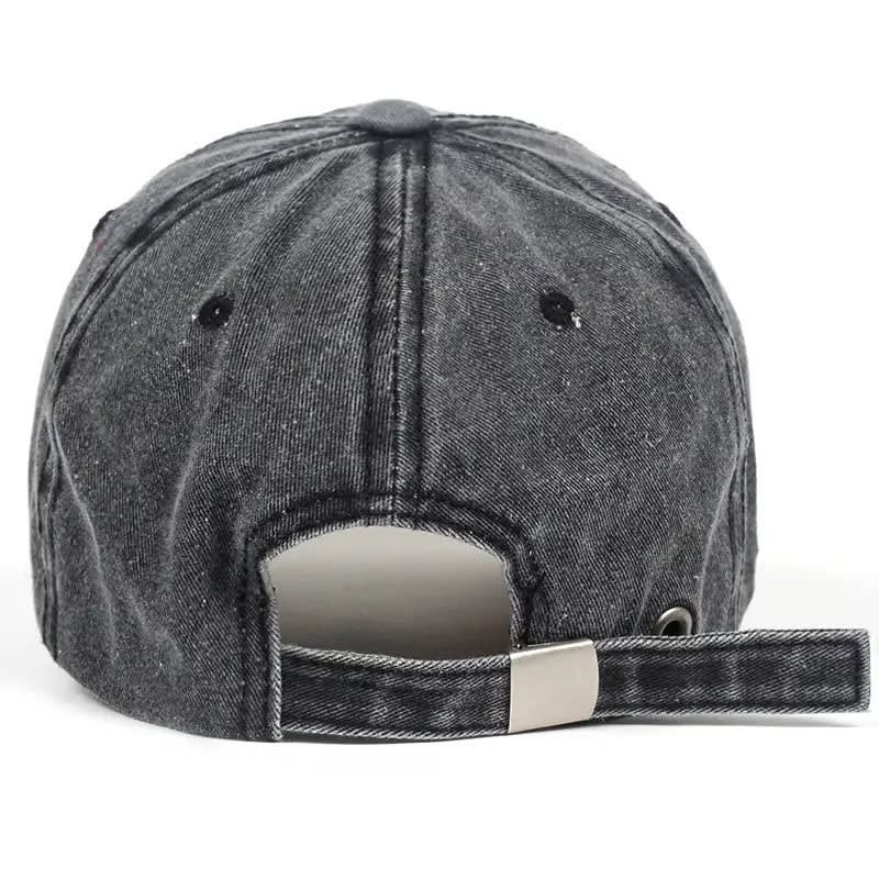 Reece Washed Cotton Anchor Baseball Cap