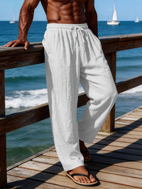 Hardy Crushed Texture Drawstring Trousers
