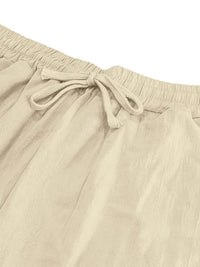Hardy Crushed Texture Drawstring Trousers