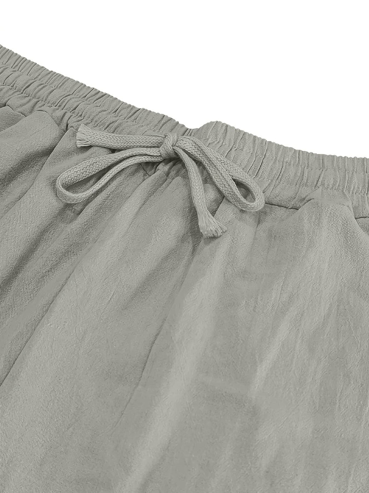 Hardy Crushed Texture Drawstring Trousers