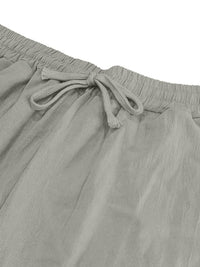 Hardy Crushed Texture Drawstring Trousers