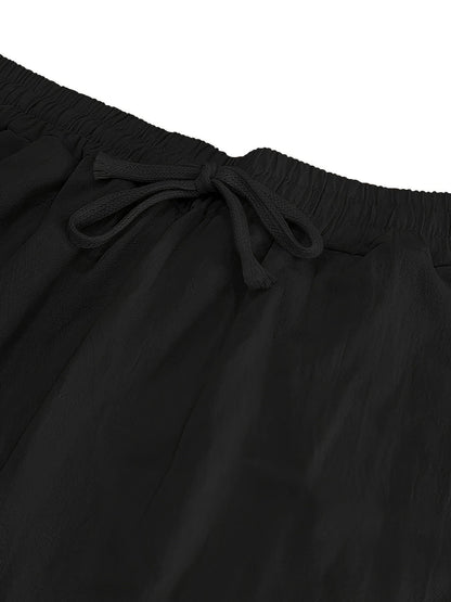 Hardy Crushed Texture Drawstring Trousers_27