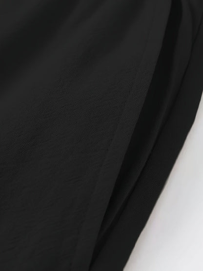 Hardy Crushed Texture Drawstring Trousers_29