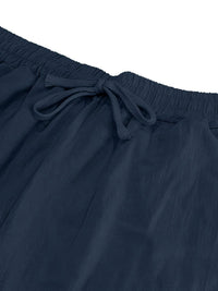 Hardy Crushed Texture Drawstring Trousers