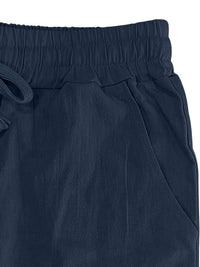 Hardy Crushed Texture Drawstring Trousers