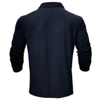 Robinson Stretch Cotton Long Sleeve Polo