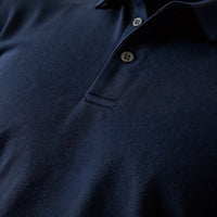 Robinson Stretch Cotton Long Sleeve Polo