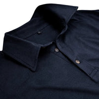 Robinson Stretch Cotton Long Sleeve Polo