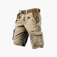 Felix Six Pocket Washed Cargo Shorts