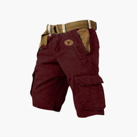Felix Six Pocket Washed Cargo Shorts