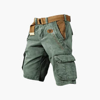Felix Six Pocket Washed Cargo Shorts