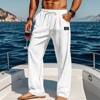 Denver Crinkle Weave Drawstring Pants