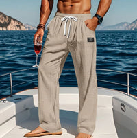 Denver Crinkle Weave Drawstring Pants