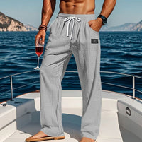 Denver Crinkle Weave Drawstring Pants