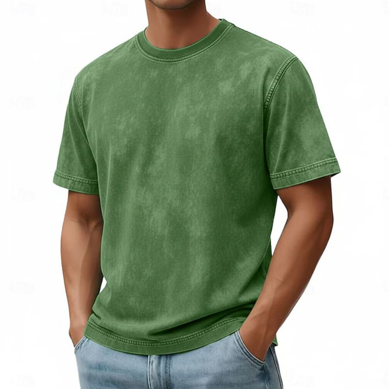 Heath Washed Crew Neck T-Shirt_1