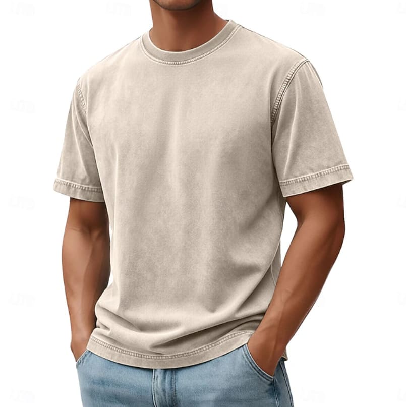 Heath Washed Crew Neck T-Shirt_5