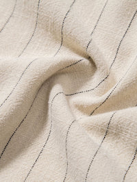 Cullen Pinstripe Linen Blend Two Piece Set
