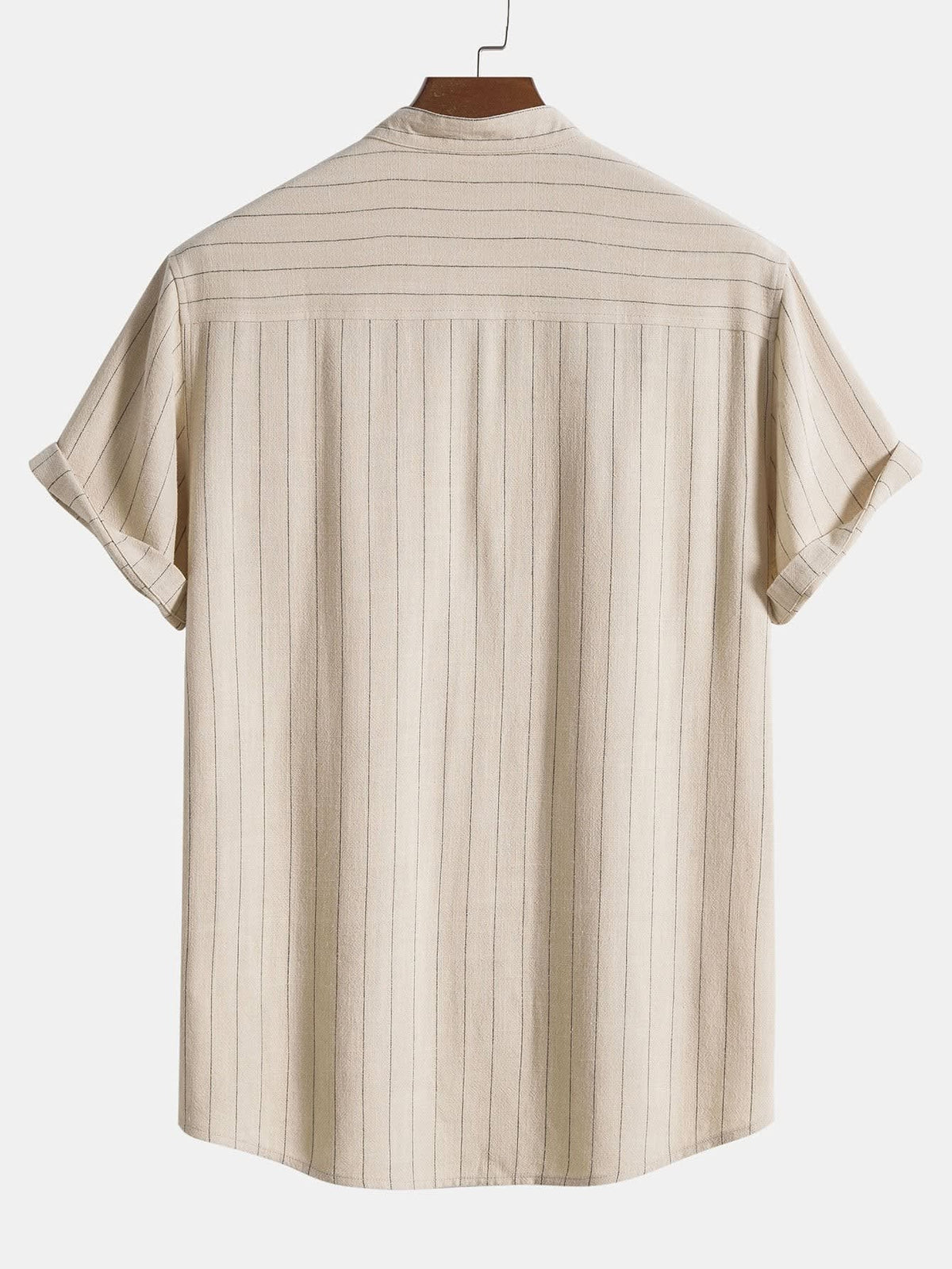 Cullen Pinstripe Linen Blend Two Piece Set