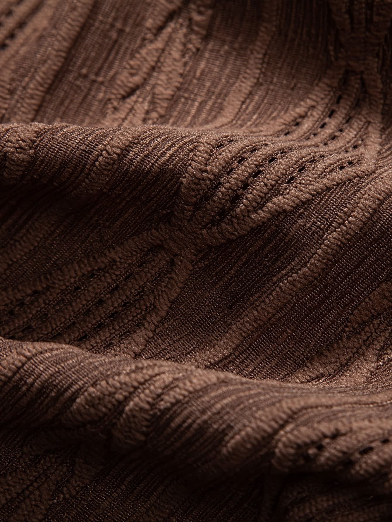 Bennett Textured Open Collar Shirt_3