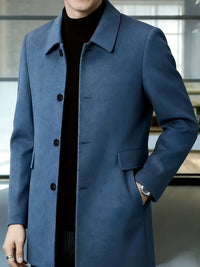 Fitzgerald Longline Single Breasted Overcoat