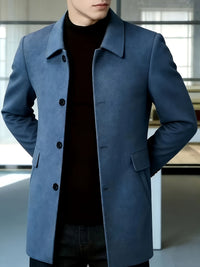 Fitzgerald Longline Single Breasted Overcoat