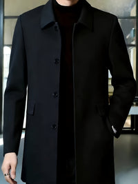 Fitzgerald Longline Single Breasted Overcoat