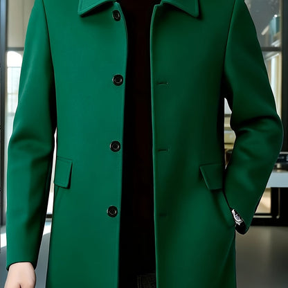 Fitzgerald Longline Single Breasted Overcoat_26
