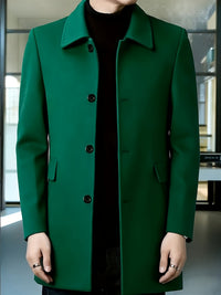 Fitzgerald Longline Single Breasted Overcoat