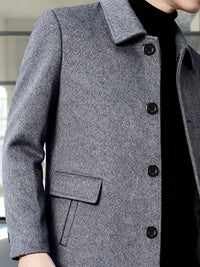 Fitzgerald Longline Single Breasted Overcoat