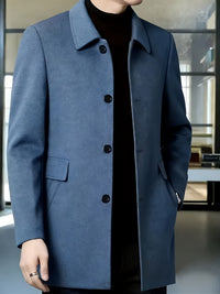 Fitzgerald Longline Single Breasted Overcoat