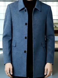 Fitzgerald Longline Single Breasted Overcoat
