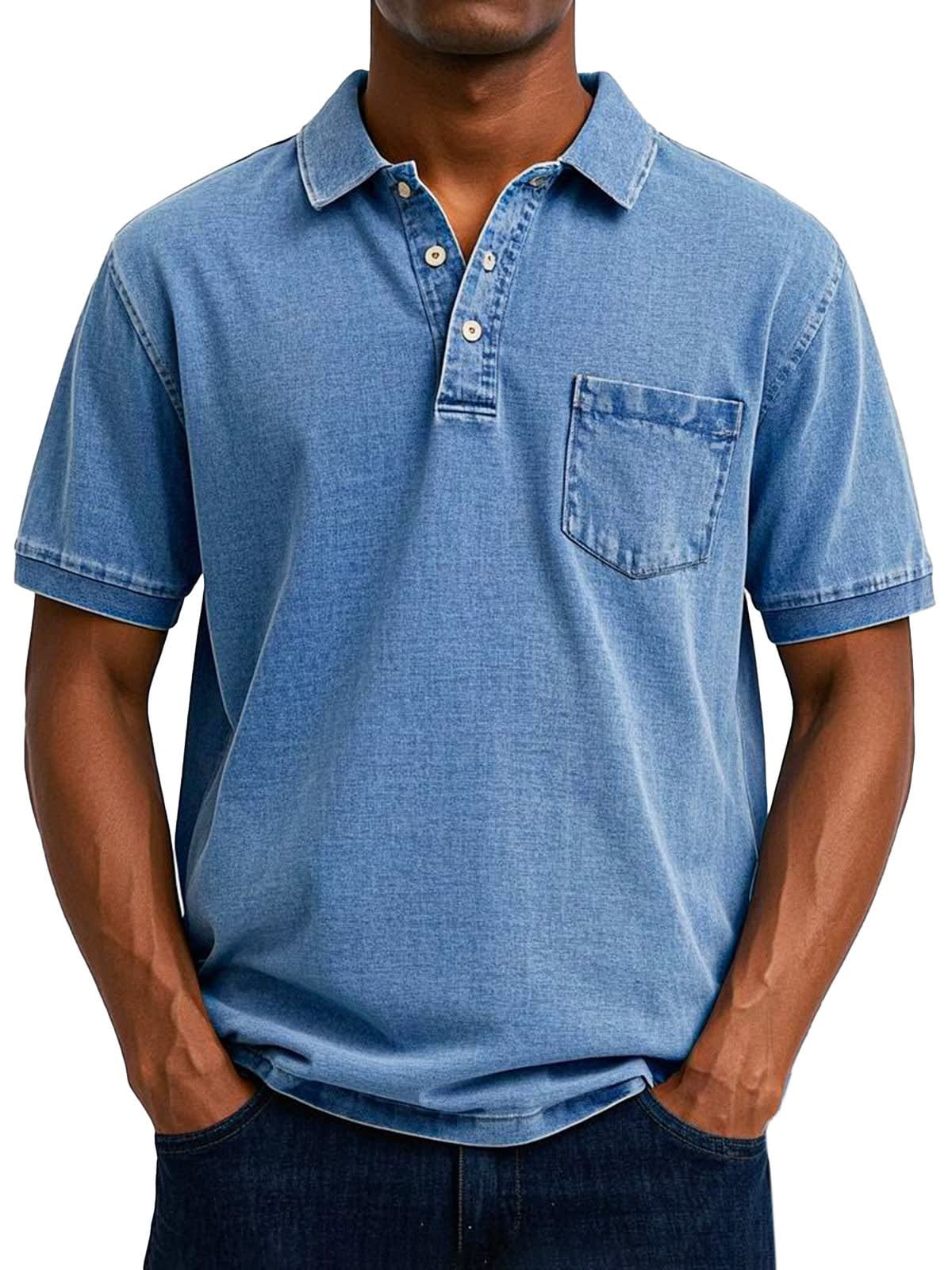 Dexter Washed Pocket Short Sleeve Polo_1