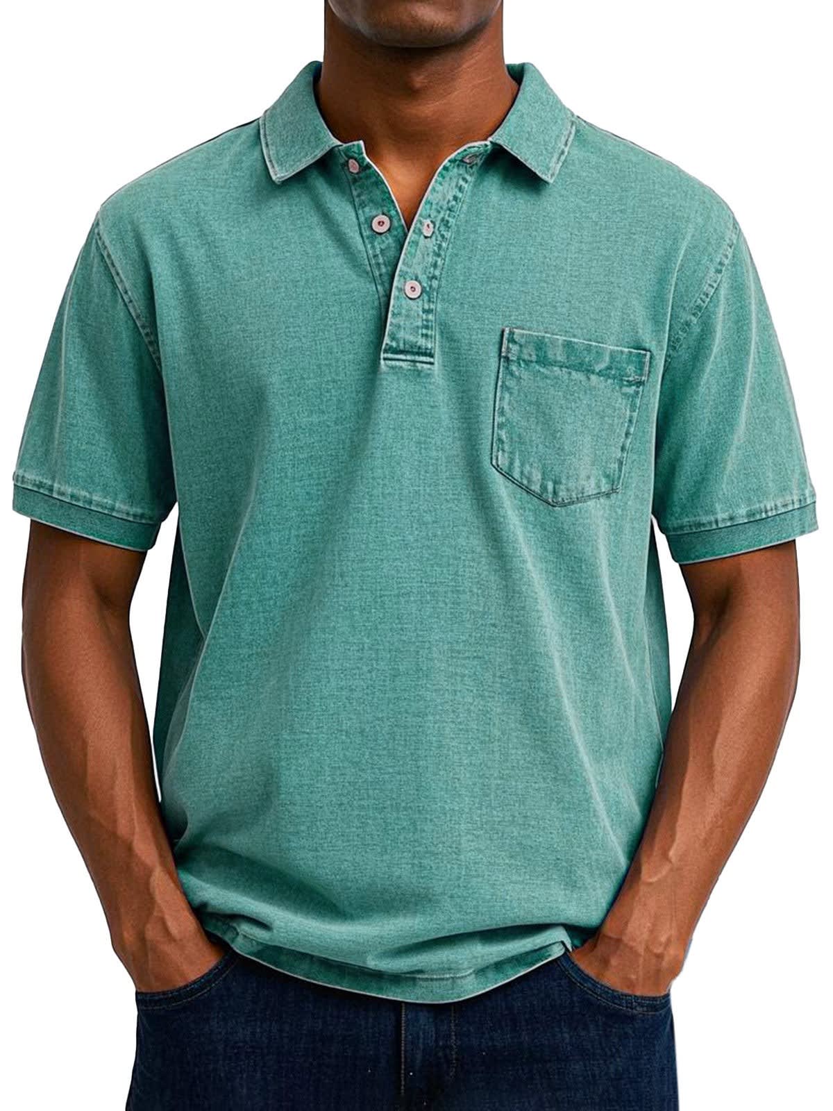Dexter Washed Pocket Short Sleeve Polo_2