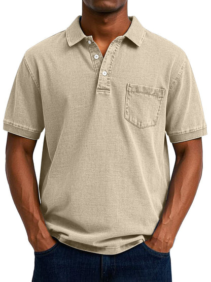 Dexter Washed Pocket Short Sleeve Polo_7