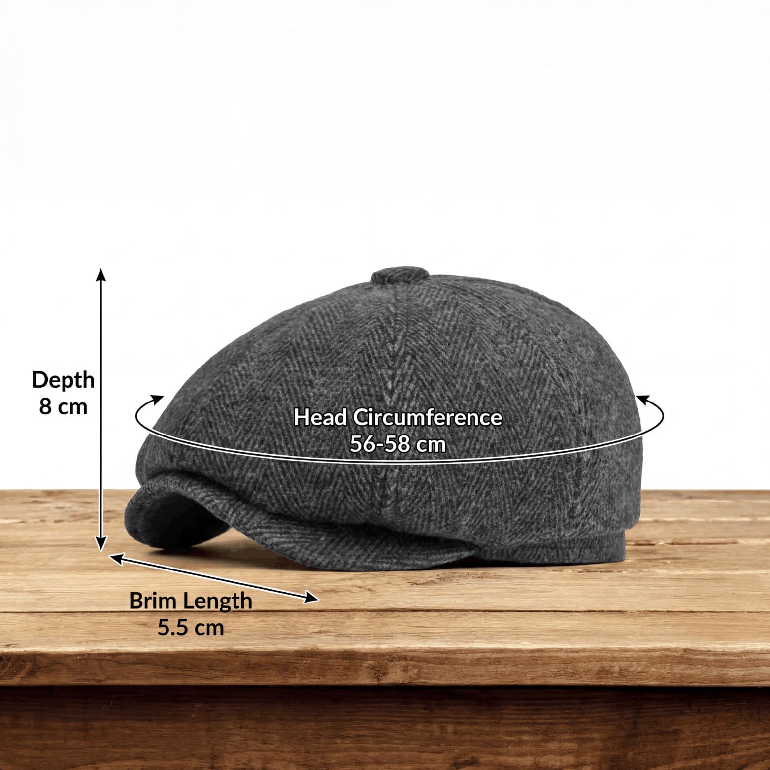 Rhodes Wool Blend Newsboy Cap_3
