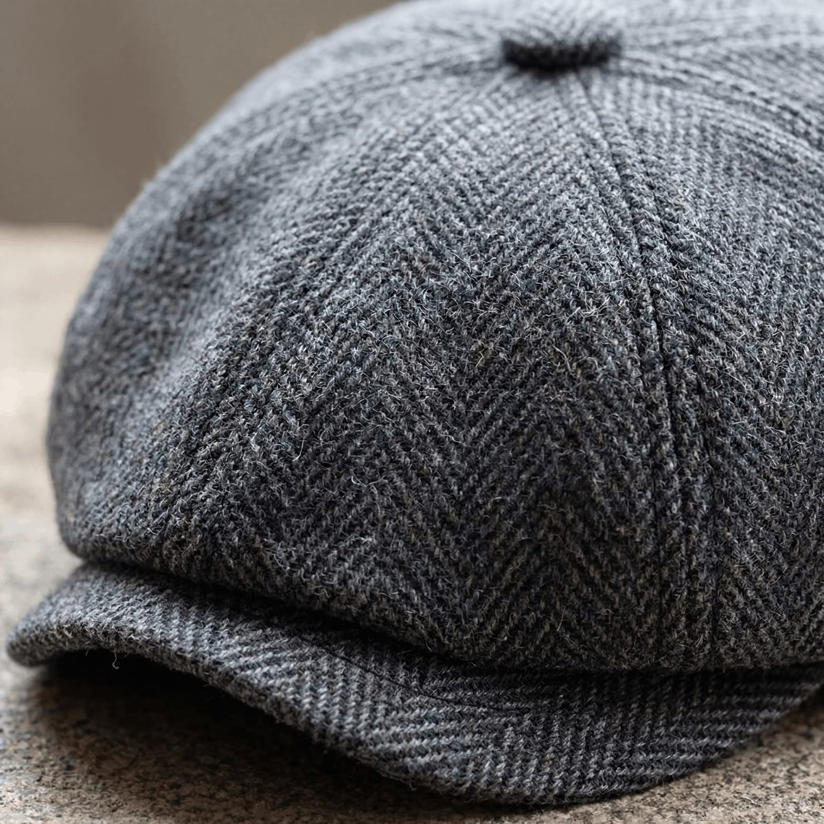 Rhodes Wool Blend Newsboy Cap