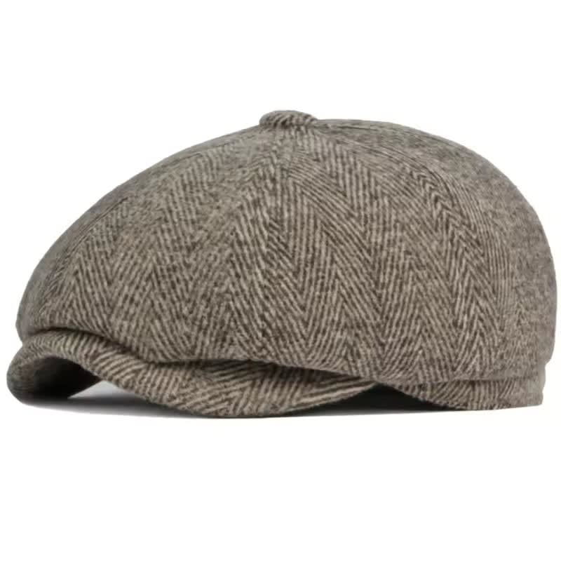 Rhodes Wool Blend Newsboy Cap